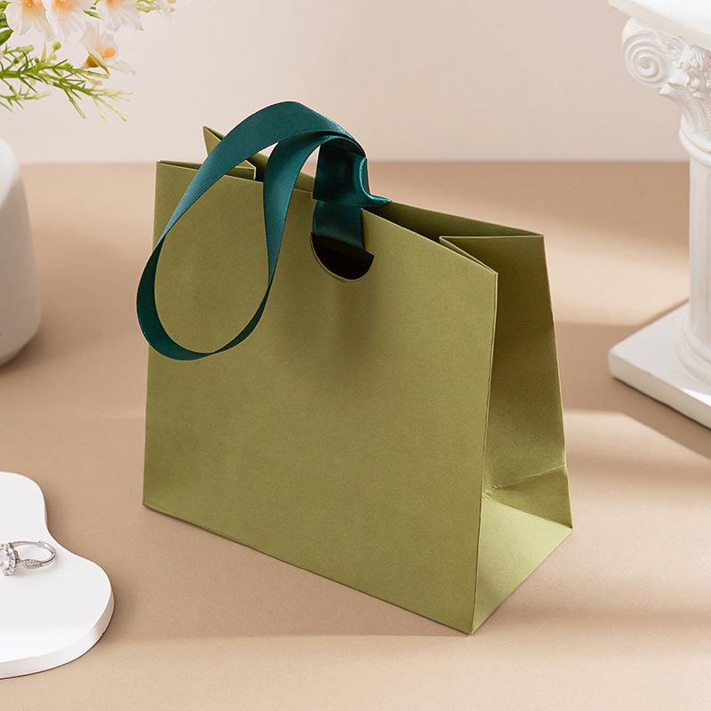 Custom Logo High-End Jewelry and Cosmetic Gift Tote Bag