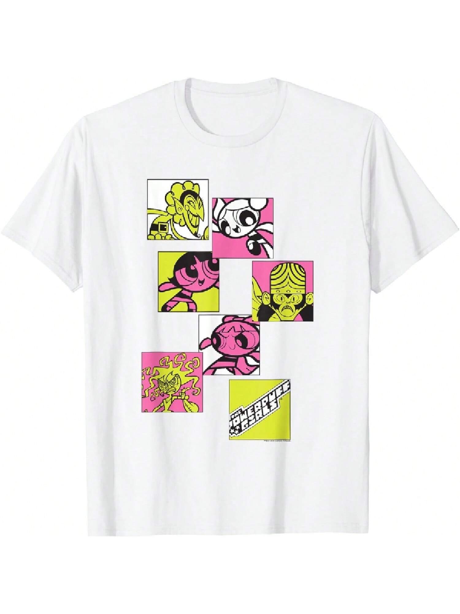 Powerpuff Girls Friends And Foes T-Shirt S разноцветный