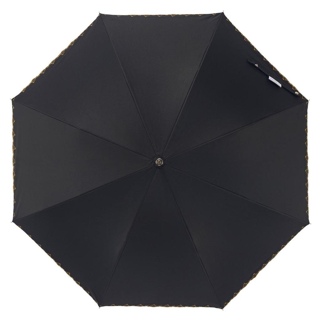 Moonbat Langer Sonn- und Regenschirm Leichte Wärme UV Apfelschale Schwarz [Esta] Damenschirm, Schutz, Blockierung, Blockierung, Schutz, Design,