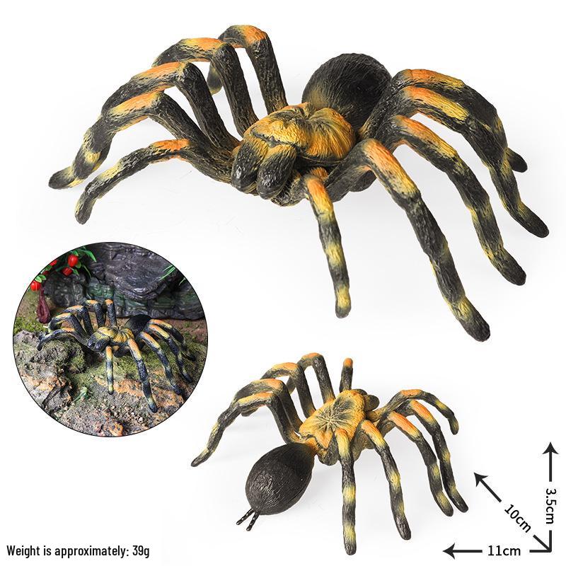Children's Tarantula Model Toy - Realistic Prank Spider for Halloween & Cognitive Play
