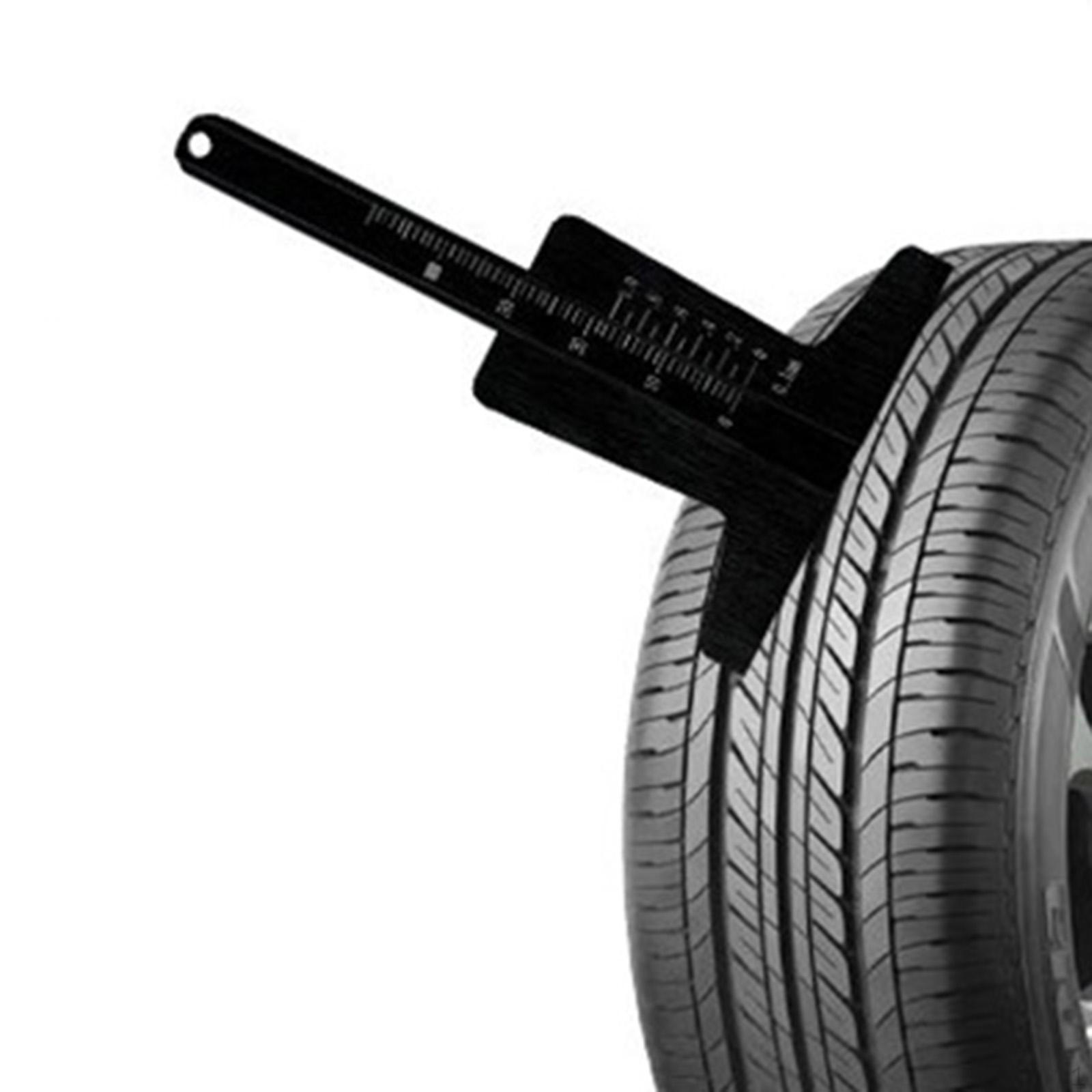 

Автомобильный измеритель глубины протектора шины, рисунок, аксессуар чёрный