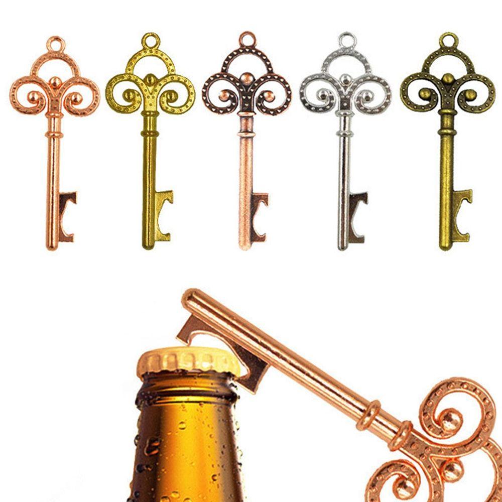 Key Shaped Home Supplies Decorative Kitchen Gadget Beer Opener Skeleton Key Bottle Opener Keychain