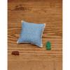 Olympus Harinooto Kogin Kit Pincushion Clover Pattern Light Indigo 63 (Tomoko Ueki) Four-Leaf -