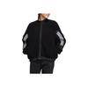 Adidas Colorblock Gestreifte Jacke Damen Jacken Schwarz HM7455