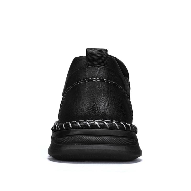 Spring Autumn New Men's Comfortable Leather Casual Shoes Handmade Soles Oxford Shoes Men's Outdoor Hiking Shoes