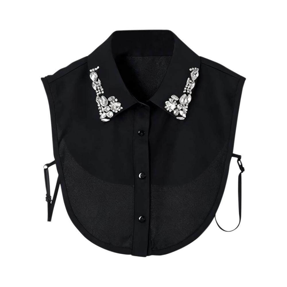 Top Halsbekleidung Abnehmbarer Kragen Baumwolle Revers Falscher Kragen Vintage Falscher Hemdkragen Bluse Tragen