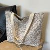 Tender Color Shoulder Bags Corduroy Fabric Handbag Creative Casual Bags  Casual Outing