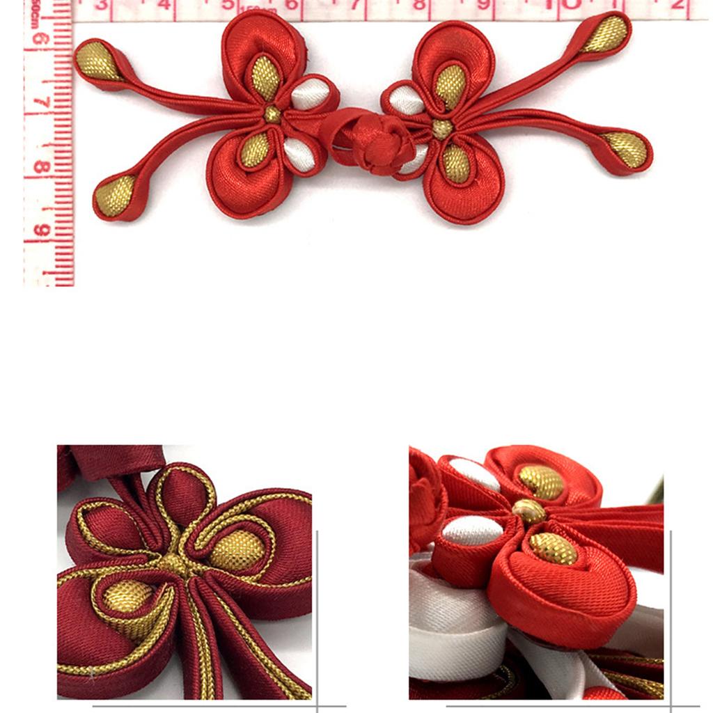 1pair Colorful Butterfly Shape Sewing Fasteners Featuring Chinese Traditional Buttons Perfect for Sweater Scarf Cardigan