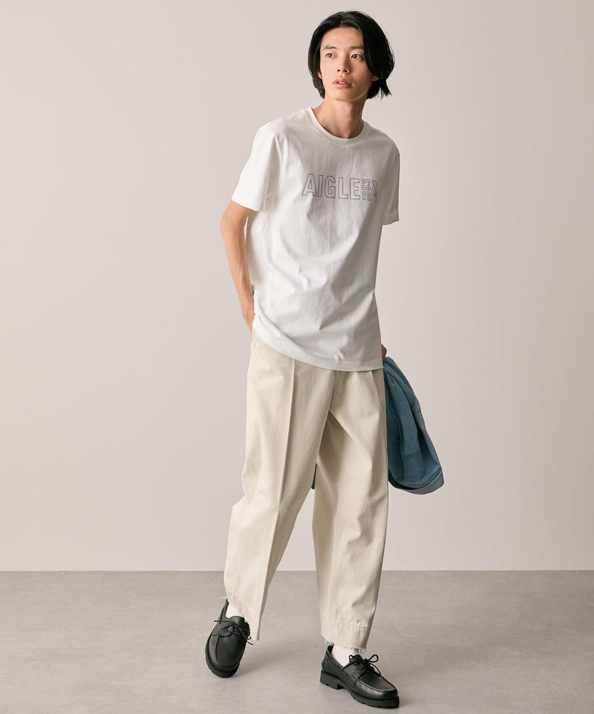 Organic Cotton Logo Print Short-sleeved T-shirt ZTHBZ2800400M