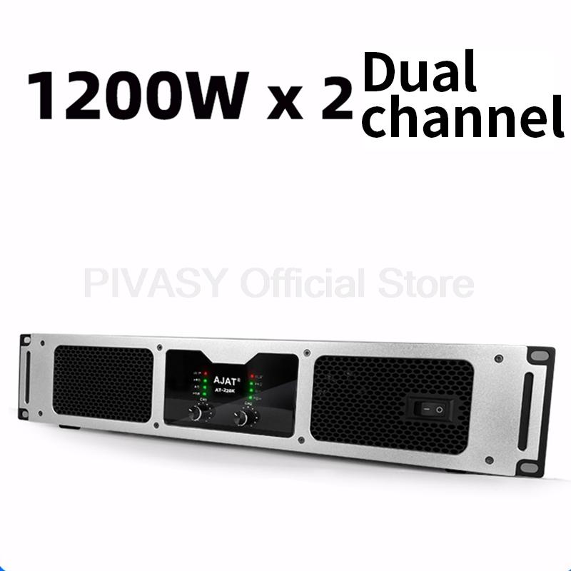 

1200 Вт Мощный Профессиональный Усилитель Звука 2/4 Канальный Hi-Fi Энтузиаст Цифровой Сабвуфер Усилитель Сценический Домашний Аудио Усилитель