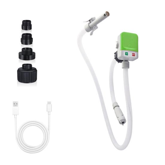Oil Pump Set with 4 Adapters Automatic Stop Function 2.4 GPM Flow