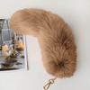 Plush Tail Keychain Role Play Toy Costume Keychain