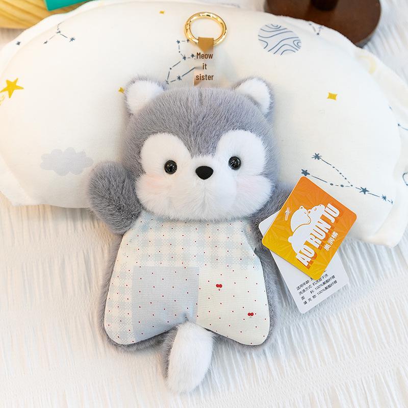 

Plush Decompression Rabbit & Fox Hand Pad Toy 16cm (0.17kg)