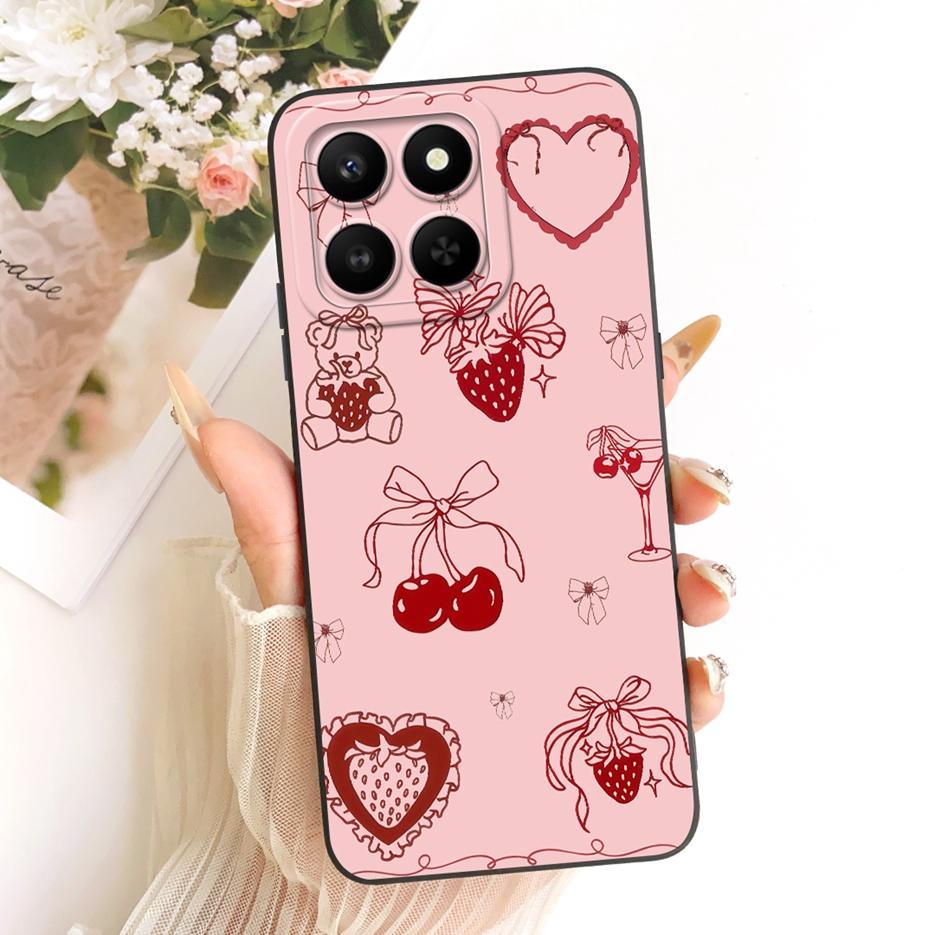 For Honor 400 Smart Case LGN-NX1 Cool Dragon Owl Painted Cover Soft TPU Phone Case For Honor X7d HonorX7d Honor400 Smart 5G Bags
