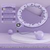 Weighted Fitness Hula Hoop for Men and Women - Tones Abdomen, Shapes Waist, Reduces Fat, and Provides Massage.