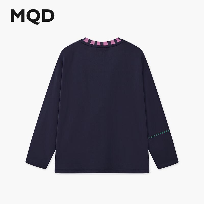 MQD Boys  Street Style Graffiti Print Long Sleeve T-Shirt 140cm