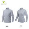 Vepeal Unisex Quick-Dry Stand Collar Long Sleeve Sport T-Shirt VTX-125