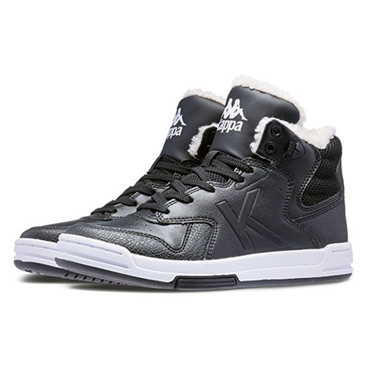 Kappa Black Fleece Casual High-Top Sneakers Women sneakers K0865CC35-990