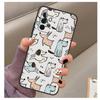 French Bulldog Beagle Dogs Pattern Case For Samsung Galaxy A51 A71 A12 A22 A32 A42 A52 A72 A50 A70 A21S A52S A03S Phone Cover