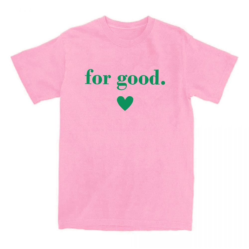 Wicked: for Good The Soundtrack T-shirt Cynthia Erivo Ariana Grande Tshirt Cotton Short Sleeve Women Tee-shirt Unisex Streetwear
