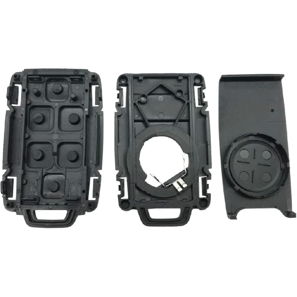 Keyless Entry Replacement Key Fob Cover Case Fit for 2014 2015 2016 2017 Chevrolet Chevy Silverado Colorado/GMC Sierra Canyon Key Fob Shell