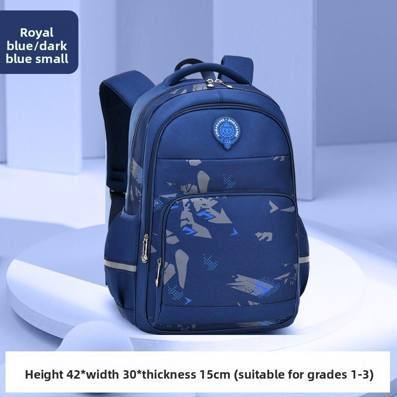 

Sesame Baby Kids School Backpack For Elementary Students With Lightweight Nylon And Cushion Straps темно-синий
