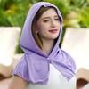 Cooling Hoodie Towel Neck Face Hoodie Towel Instant Cooling Sport Workout Accessories Head Sun Protection For Commuting Watching
