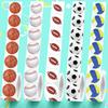 1000 Stickers/piece, 1 Inch, Football, Basketball, Ball Games, School Reward Label Stickers, Sports Party Decoration Stickers, Sports Theme Stickers