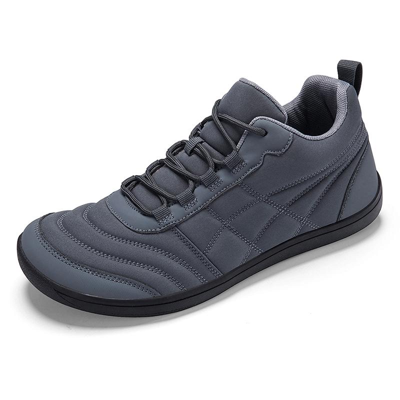 Minimalist Wide Toe Shoes New Mens Running Athletic Shoes Lace Up Lightweight Breathable Outside Walking Footwear Classic Flat Shoes