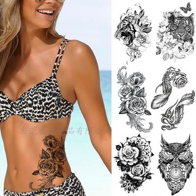 Waterdichte Tattoo Sticker, Totem Karakter Tattoo Sticker Tattoo