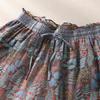 Women's Spring and Summer Literary Casual Pants Loose and Comfortable Nine Minute Pants