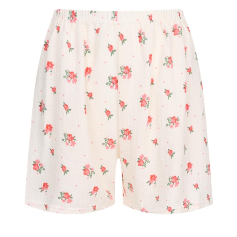 Shop Women S Banding emboSSed Character Homewear ShortS Large Check Cha Wpt