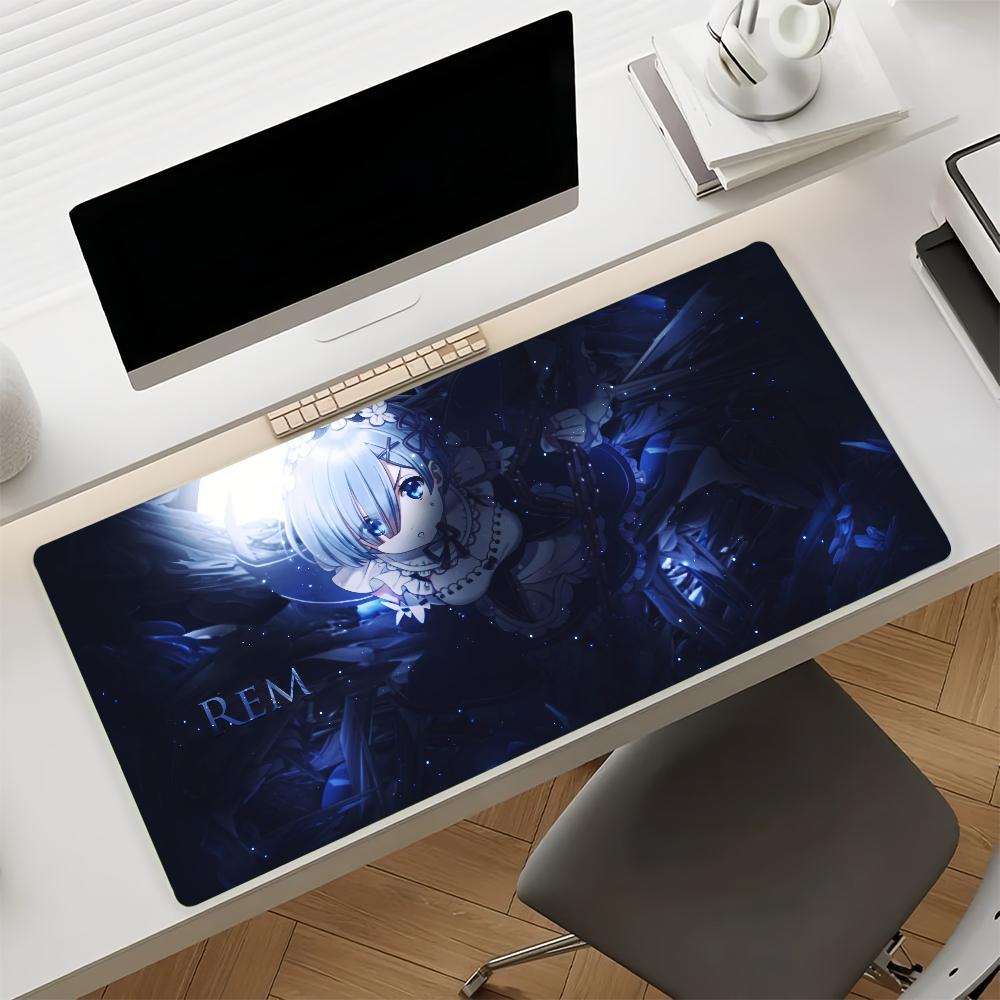 Anime R-Re Zero Rem Kaymaz Kauçuk Oyun Mouse Pad Denge Bilgisayar Matı Dekorasyon Masa Matı Dizüstü Bilgisayar Ofis Büyük