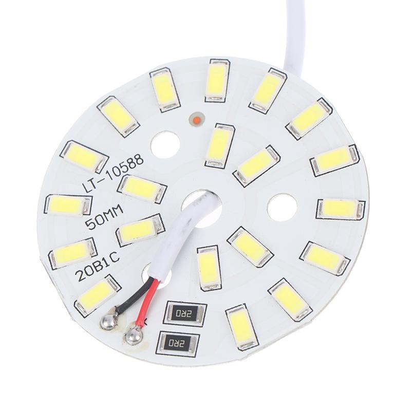 1 Pcs Dc5V Dimmable 48/55Mm Led Chips Smd5730 Led Lamp Usb Dimmer 5W 10W Light Board White Warm Light With On/Off Swicth Cable