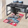 1pc Cartoon,Anime Office Carpet Soft Polyester Entrance Carpet Washable Non Slip Machine Washable In