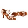 Professional Women Latin Dance Shoes Salsa Ballroom Dancing Shoes Indoor Heel 7cm