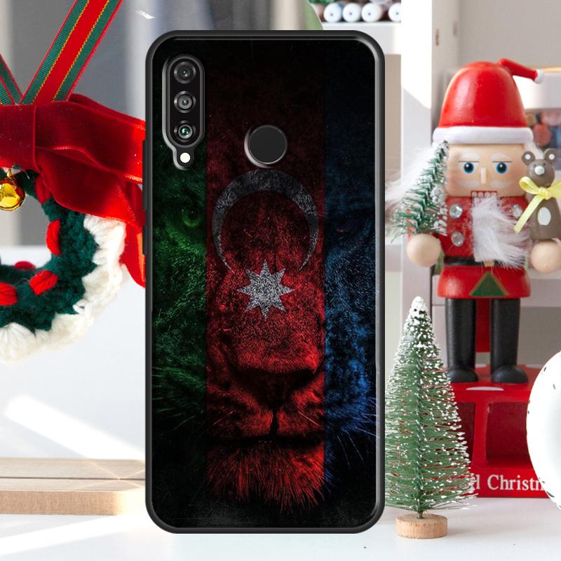 Azerbaijan Buta Flag For Huawei Nova 9 10 SE 11 Pro Y60 Y70 Y90 Y61 Y91 Y72 Y73 12i 11i 8i P20 P30 P40 Lite Case