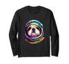 Funny Shih Tzu Dog Astronaut T-Shirt, Cute, Men's, Kids, Funny Clothing, Merchandise, Gift, Dog Lover, Long Sleeve T-Shirt