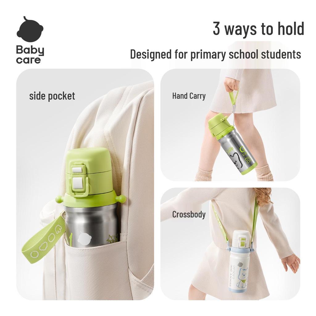 Babycare Kids' 600ml Insulated Monster Cup: Large Capacity, High-Value, Ages 3-12, Three-in-One Drink Hug