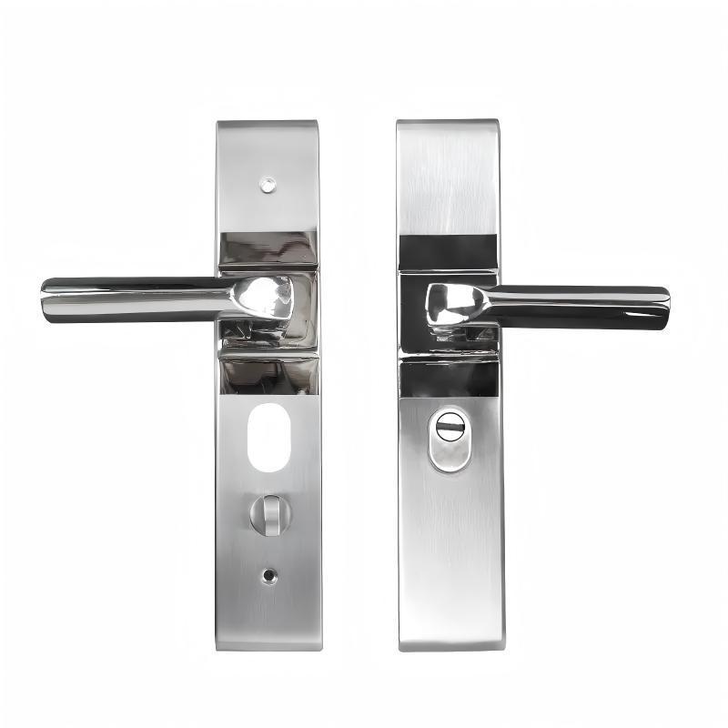 LeLang American Luxury Stainless Steel Silent Anti-Theft Lift-Up Deadbolt Door Lock for Indoor Wooden and Bedroom Doors.