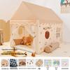 Children's Extra Long Indoor Princess Castle Tent with Mosquito Net