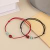 1/2 Stück Handgeflochtene Glücksbändchen Armbänder für Damen Glück Reichtum Armband Paar Freundschaft Schmuck Geschenke