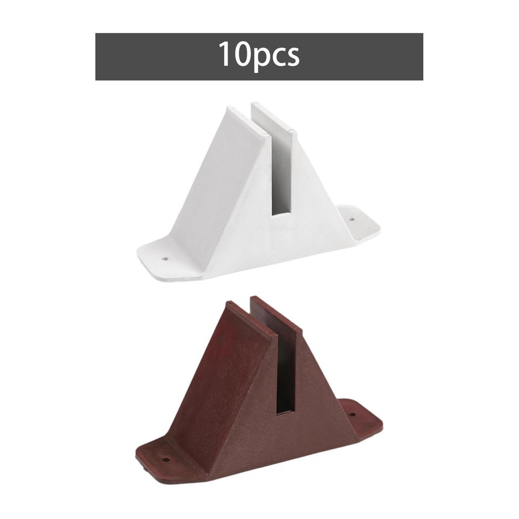 Dog Gate Panel Stand Triangular Reinforcement Pet Door Barrier Fitting for Puppy Fence Indoor Use