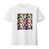 Retro Pop Art s Music Idol Color Block Portrait Print Casual T Shirt vintage Washed Breathable homme Comfortable Soft graphic