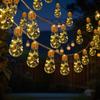 Bulb Lights Fairy String Lights Waterproof Outdoor String Lights Solar String Lights  Courtyards