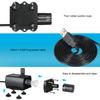 Usb Dc5V 4.8W2.4W Ultra-Quiet Mini Brushless Water Pump Waterproof Submersible Fountain Aquarium Circulating 300Lh Lift 300Cm