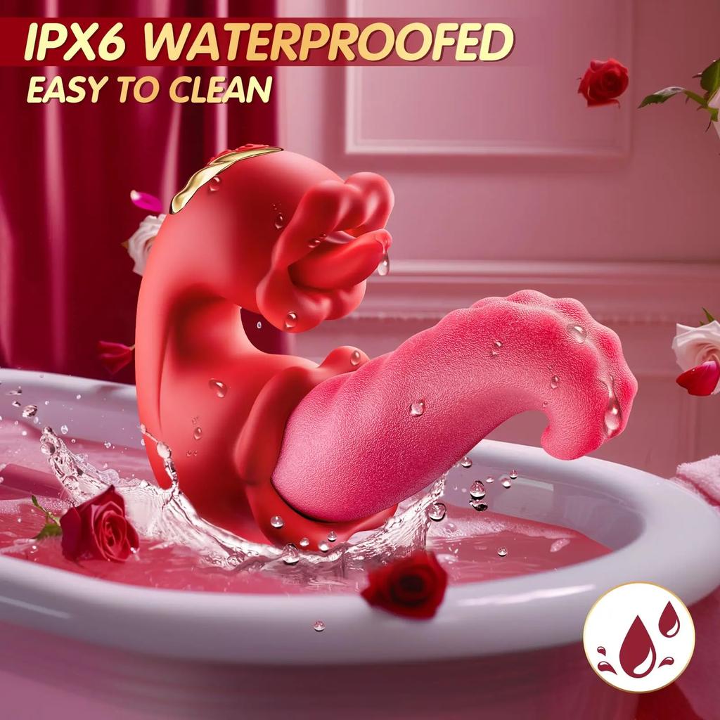 Tongue Licking Vibrator Sex Toys For Women Pleasure Vagina Nipple Clitoris Stimulator G Spot Dildo Vibrators Couples Adult Toys