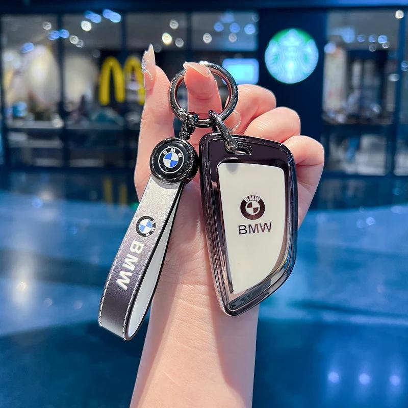 Car Sticker Hot 2025 TPU Car Smart Remote Key Case Cover Protector For BMW X1 X3 X4 X5 G05 X6 X7 G11 G01 G02 G30 G20 F15 F16 F20