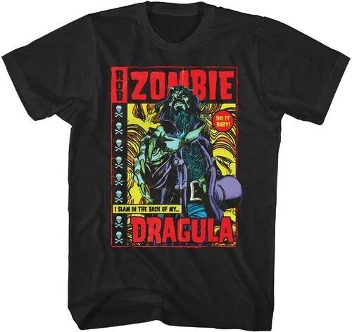 Rob Zombie - Rob Zombie - Dragula Illustration T-Shirt - Large Black TS4414RBZA3 XL