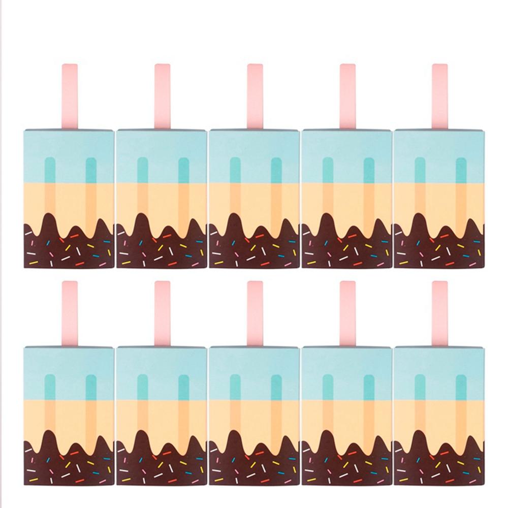 

Cartoon Snack Birthday Biscuit Cookies Candy Box Wedding Favors Gift Boxes Party Supplies 10pcs Blue